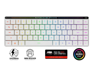 ASUS klávesnice ROG FALCHION RX Low profile (ROG NX Snow), US