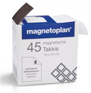 Samolepící magnety Magnetoplan Takkis (45ks)