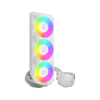 ARCTIC Vodní chladič Liquid Freezer III 360 Pro ARGB, 3x120mm, AM5, LGA1851, bílá