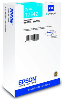 EPSON Ink bar WF-8090 / WF-8590 Ink Cartridge XXL Cyan - 7000str. (69 ml)