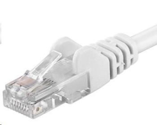 PREMIUMCORD Patch kabel UTP RJ45-RJ45 CAT5e 3m bílá