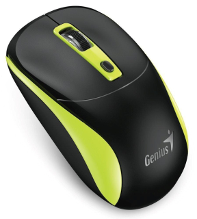 GENIUS myš NX-7123/ 1200 dpi/ bezdrátová/ Copilot/ černo-zelená