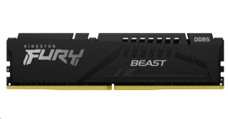 KINGSTON DIMM DDR5 8GB 5600MT/s CL40 FURY Beast Černá