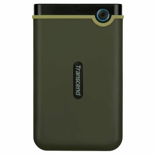 TRANSCEND externí HDD USB 3.0 StoreJet 25M3G, Slim, 1TB, Black (SATA, Rubber Case, Anti-Shock)