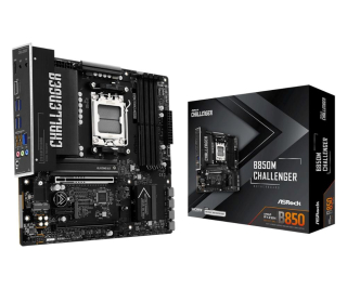 ASRock MB Sc AM5 B850M Challenger, AMD B850, 4xDDR5, 1xHDMI, mATX