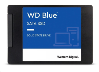 WD BLUE SSD 3D NAND WDS100T3B0A 1TB SA510 Powered by SanDisk, SATA/600, (R:560, W:520MB/s), 2.5"