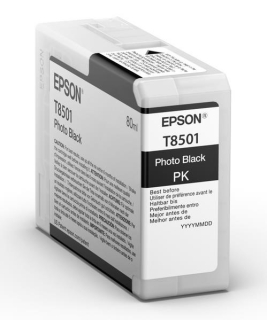 EPSON ink čer ULTRACHROME HD "Kosatka" - Photo Black - T850100 (80 ml)