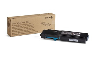 Xerox toner pro WorkCentre 6655 high capacity Cyan cartridge (7500str, cyan)