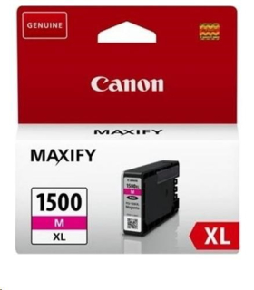 Canon CARTRIDGE PGI-1500XL M purpurová pro Maxify MB2050, MB2150, MB2350, MB2750 a MB2755 (780 str.)