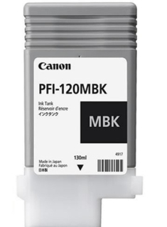 Canon Cartridge PFI-120 matná černá, 130ml, pro iPF TM200, TM205, TM300, TM305