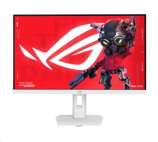 ASUS LCD 27" XG27ACMES-W ROG Strix, 2560x1440, 350nits, 255Hz, 1ms, HDR10, VESA, DP, HDMI, USB-C, White