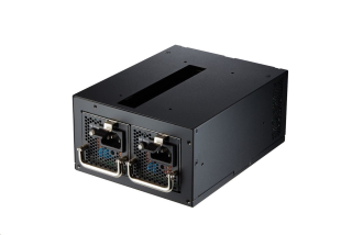 Fortron zdroj 500W TWINS PRO 500, industrial, 230V, 80PLUS GOLD, EN62368, Mini Redundant, 4cm