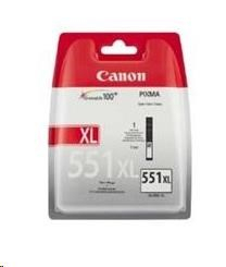 Canon CARTRIDGE CLI-551GY XL šedá pro Pixma iP, Pixma iX, Pixma MG a Pixma MX 725, 8750, 5450 (275 str.)