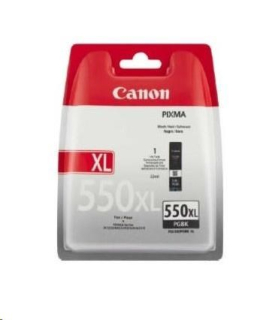 Canon CARTRIDGE PGI-550PGBK pigmentová černá pro Pixma iP, Pixma iX, Pixma MG a Pixma MX 6850, 725x, 925 (300 str.)