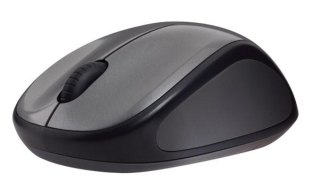 Logitech Bezdrátová myš M235, Kompaktní, šedá