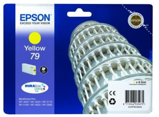 EPSON Ink bar WF-5xxx Series Ink Cartridge "Pisa" 79 Yellow (6,5 ml) (800 str.)
