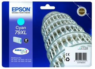 EPSON Ink bar WF-5xxx Series Ink Cartridge "Pisa" 79 XL Cyan (17,1 ml) (2.000 str.)