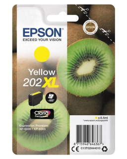 EPSON ink bar Singlepack "Kiwi" Yellow 202XL Claria Premium Ink 8,5 ml