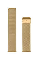 Garett univerzální řemínek 18 mm, zlatý kovový, typ Mesh
