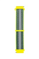 Garett Kids univerzální řemínek 20 mm, zelený reflexní