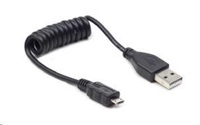 GEMBIRD Kabel MicroUSB - USB, 60cm, černá