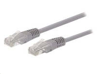 C-TECH kabel patchcord Cat5e, UTP, šedý, 50m