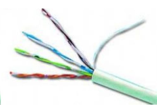 GEMBIRD Eth kabel UTP drát CCA Cat5e 305m