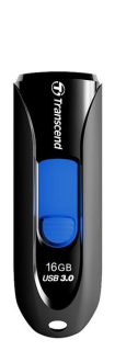TRANSCEND USB Flash Disk 16GB JetFlash®790, USB 3.1 (R:90/W:12 MB/s) černá/modrá