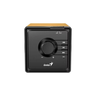 GENIUS Reproduktor SP-916BT, BT, 6W, světlé dřevo