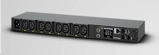 CyberPower Rack PDU, Switched & Metered, 1U, 16A, (8)C13, IEC-320 C20