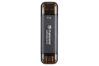 TRANSCEND SSD ESD310C 512GB, External SSD, ESD310C, USB 10Gbps, Type C/A