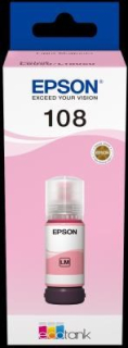 EPSON 108 EcoTank Light Magenta ink bottle