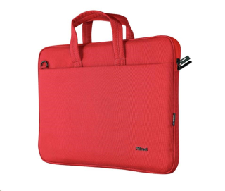 TRUST Pouzdro na notebook 16" Bologna Slim Laptop Bag Eco, červená
