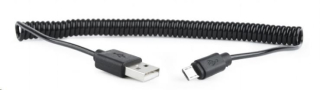 GEMBIRD Kabel MicroUSB - USB, 180cm, černá
