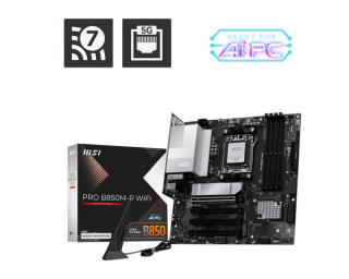 MSI MB Sc AM5 PRO B850M-P WIFI, AMD B850, 4xDDR5, 1xDP, 1xHDMI, mATX