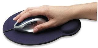MANHATTAN MousePad, gelová podložka, modrá/blue