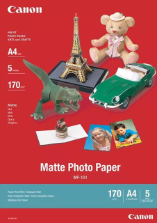 Canon fotopapír MP-101 A4, 50ks, matný, 170 g/m