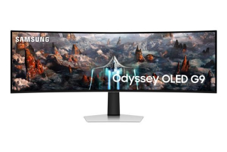 SAMSUNG MT LED LCD 49" Odyssey OLED G9(G93SC) LS49CG934SUXEN -prohnutý,OLED,Double QHD, 5120x1440, 0,03ms, 240Hz