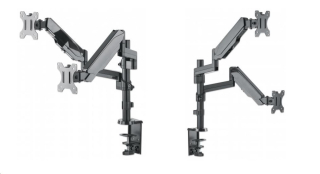 MANHATTAN Stolní držák LCD/ TV, kloubový, dve pohyblivé ramená (17"-32")