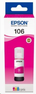 EPSON ink bar 106 EcoTank Magenta ink bottle