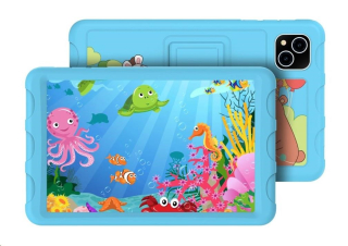 BAZAR - iGET SMART W8 Kids Blue - Po opravě (Komplet)