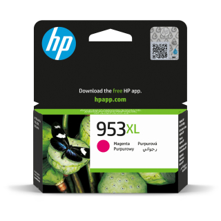 HP 953XL High Yield Magenta Original Ink Cartridge (1,600 pages)