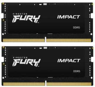 KINGSTON SODIMM DDR5 32GB (Kit of 2) 5600MT/s CL40 FURY Impact PnP