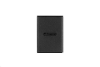 TRANSCEND externí SSD ESD270C 500GB, Portable, USB 3.1 Gen.2, Type C & A, two cables 520/460 MB/s, black/černá