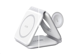 WG - Bezdrátová nabíječka WGMaxFlex 3in1 / Skládací / 15W+5W+2.5W / WG 42 / white