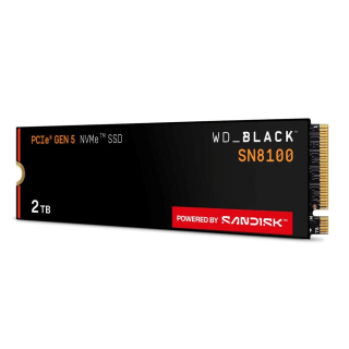 WD BLACK SSD NVMe 2TB PCIe SN8100, Gen5, (R:14900, W:14000MB/s)