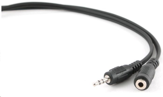 GEMBIRD Kabel audio 3,5mm Jack - Jack prodlužovací 1,5m (M/F, stereo)