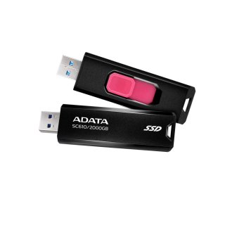 ADATA Externí SSD 2TB SC610, USB-A 3.2, černá